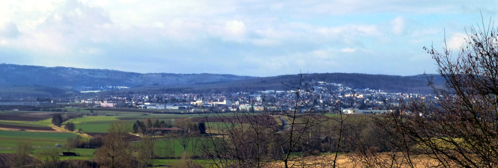 Blick auf Butzbach